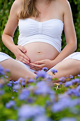 Image showing Pregnant woman