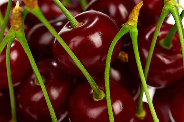 Image showing Sweet cherries