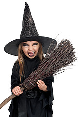 Image showing Child in halloween costume