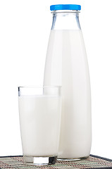 Image showing Bottle of milk