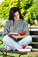 Image showing Female student