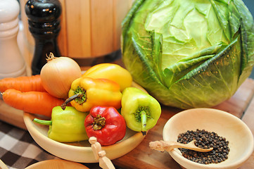 Image showing fresh vegetables