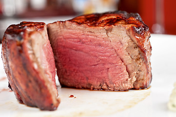 Image showing Filet mignon