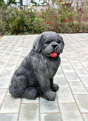 Image showing Stone dog