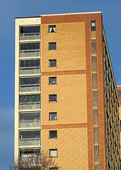 Image showing Tower with flats.