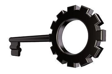 Image showing gear wheel key