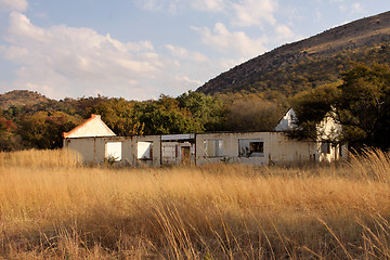 Image showing Abandoned Farmhouse Ruins