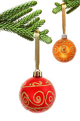 Image showing Bauble and Branch