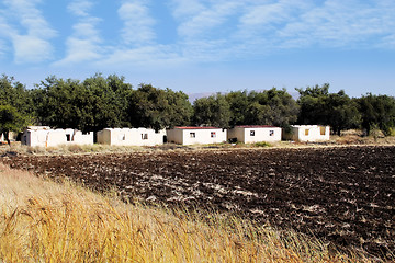 Image showing Agricultural Houses in Ruins