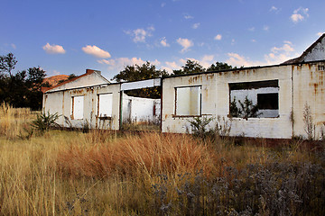 Image showing Abandoned Farmhouse Ruins