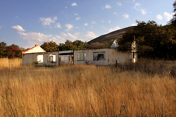 Image showing Abandoned Farmhouse Ruins