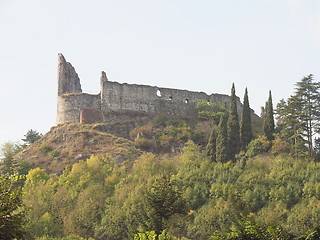 Image showing Avigliana castle Italy