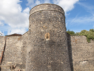 Image showing Canterbury City Walls