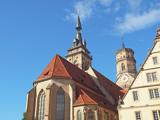 Image showing Stiftskirche Church, Stuttgart