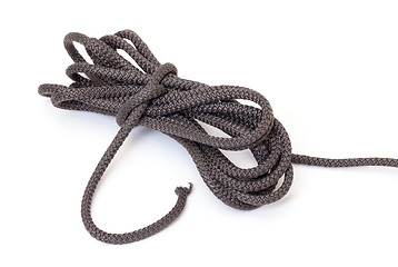 Image showing Roll of dark cord