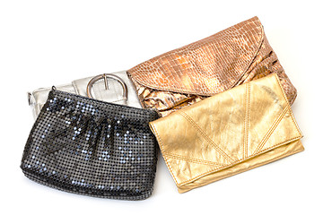 Image showing Selection of evening bags