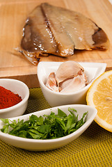 Image showing Marinade ingredients