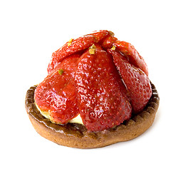 Image showing strawberry pie