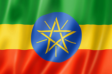 Image showing Ethiopian flag