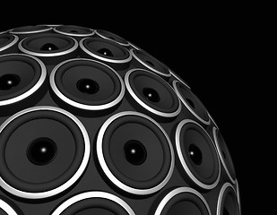 Image showing speakers sphere