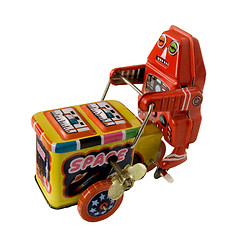 Image showing three wheeler robot toy