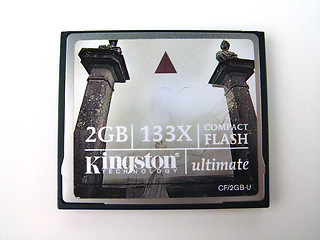 Image showing Compact Flash memory card # 2