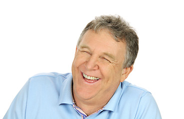 Image showing Laughing Middle Aged Man 