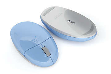 Image showing Computer mouses