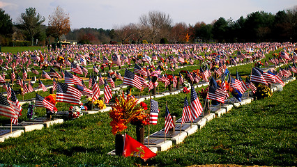 Image showing Veterans' Cemetary