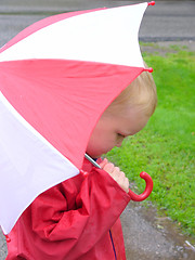 Image showing rain boy