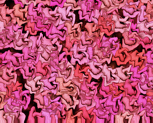 Image showing Colorful Twirl Shaped Background