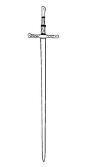 Image showing Isolated 16th Century Sword