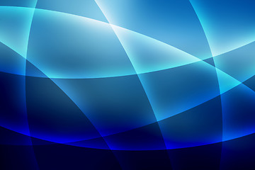 Image showing Soft Blue Lines Background