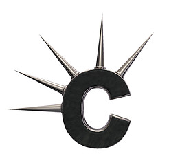 Image showing letter c