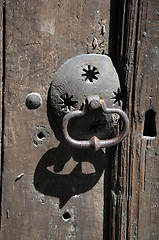 Image showing Medieval Door Knocker