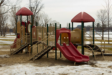 Image showing Play structure in the park
