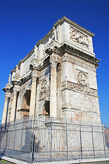 Image showing The arch of Constantin