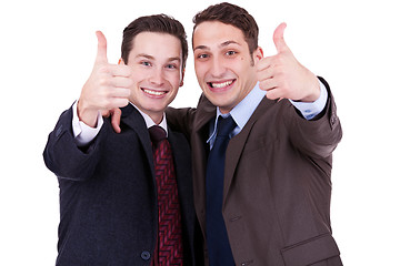 Image showing Successful business men 