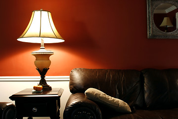 Image showing Lamp and the Couch