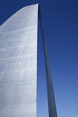 Image showing Close up on The Arch at St. Louis