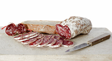 Image showing french saucisson