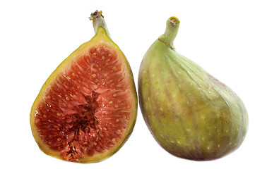 Image showing green figs 