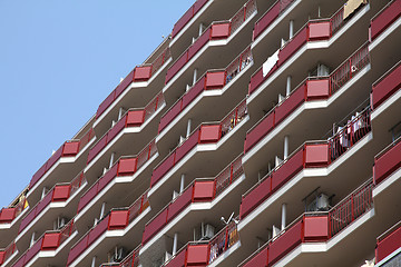 Image showing Apartment building in Japan