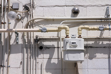 Image showing Natural gas meter