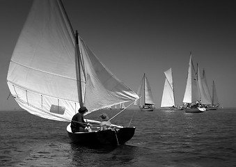 Image showing classic boats