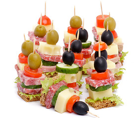 Image showing Arrangement of Canape