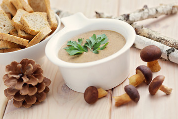 Image showing mushroom cream