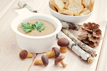 Image showing mushroom cream