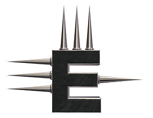 Image showing letter e