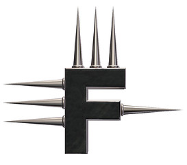 Image showing letter f